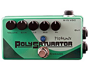 Pigtronix PSO  PolySaturator  Multi-stage Distortion + 3 Band Active EQ Pedal